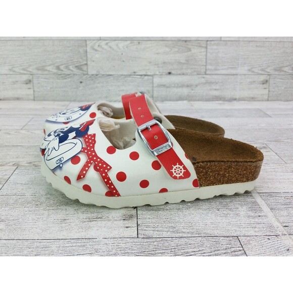 Kids Disney Birkenstock Maria Clogs Birkis Mickey Mini Mouse Kiss EU 26 US 8 - Picture 4 of 14